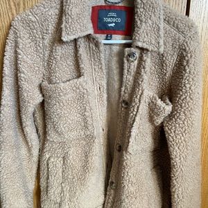 Toad size small fleece shacket